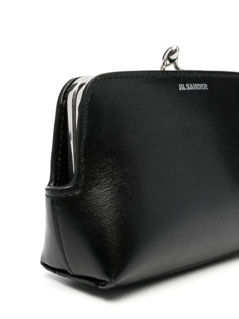 Jil Sander Goji leather mini bag - Black