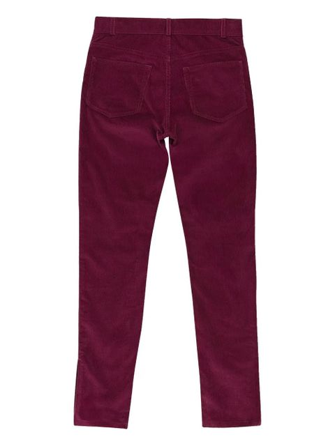 Loro Piana straight-leg corduroy trousers - Red - zdjęcie produktu nr 2