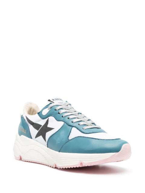 Golden Goose Running Sole panelled sneakers - White