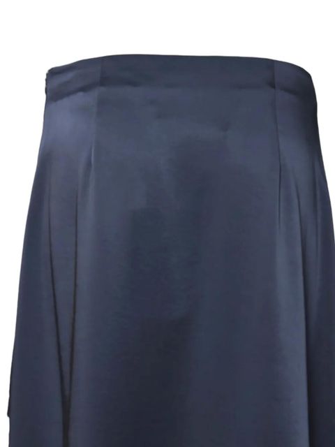 Weekend Max Mara satin midi skirt - Blue