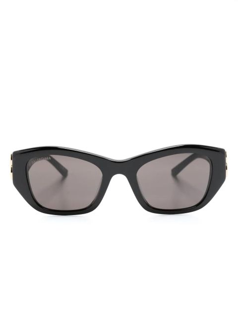 Balenciaga Eyewear BB logo-plaque square-frame sunglasses - Black - zdjęcie produktu nr 1