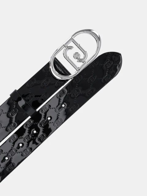 Liu Jo pasek damski kolor czarny AA5226 E0004