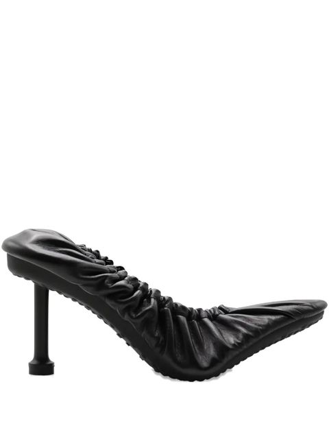 Balenciaga 80mm Tug ruched pumps - Black - zdjęcie produktu nr 1