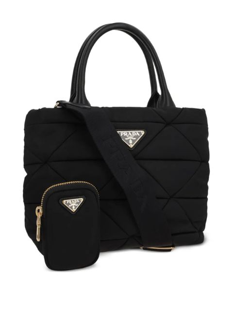 Prada quilted top-handles tote bag - Black