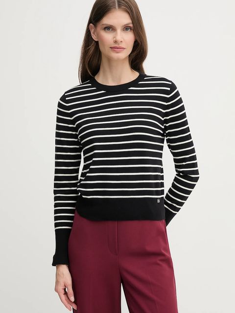 Dkny sweter damski kolor czarny lekki DJ5R0655 - zdjęcie produktu nr 1