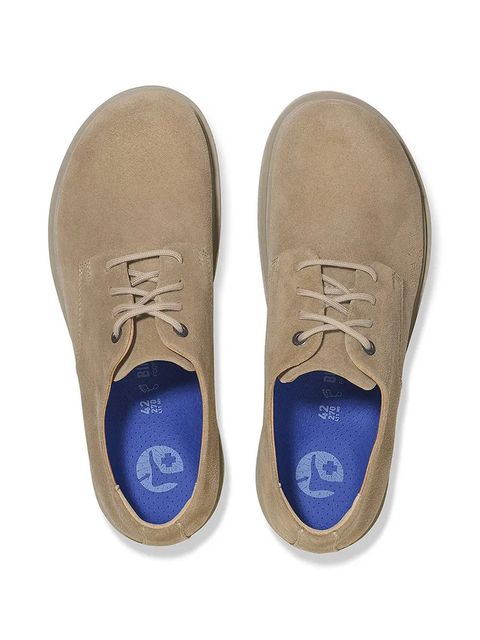 Birkenstock półbuty zamszowe Highwood Lace Low