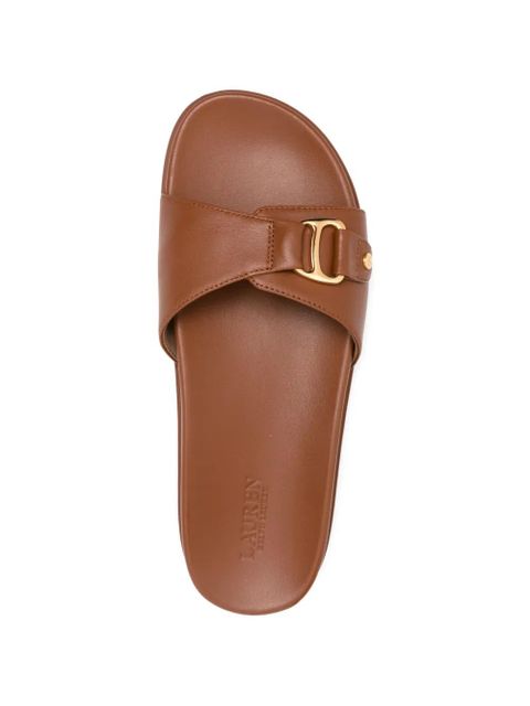 Lauren Ralph Lauren Tasha buckle-detail sandals - Brown