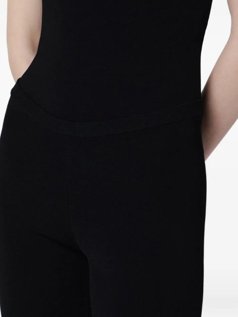 ENTIRE STUDIOS Capri knit shorts - Black