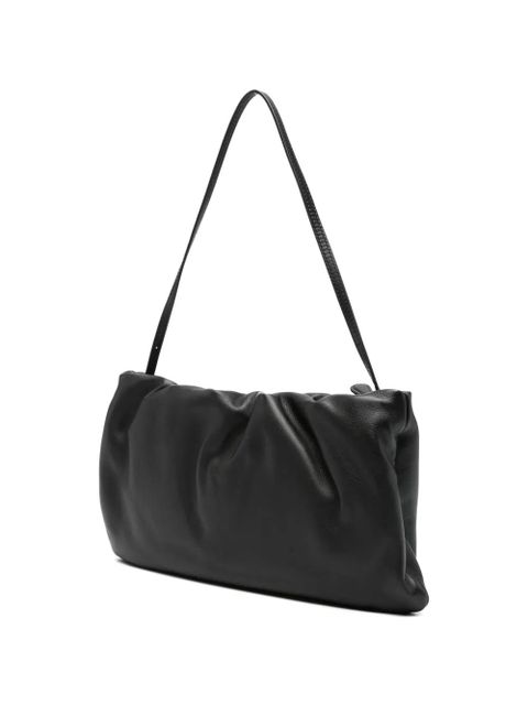 The Row leather shoulder bag - Black
