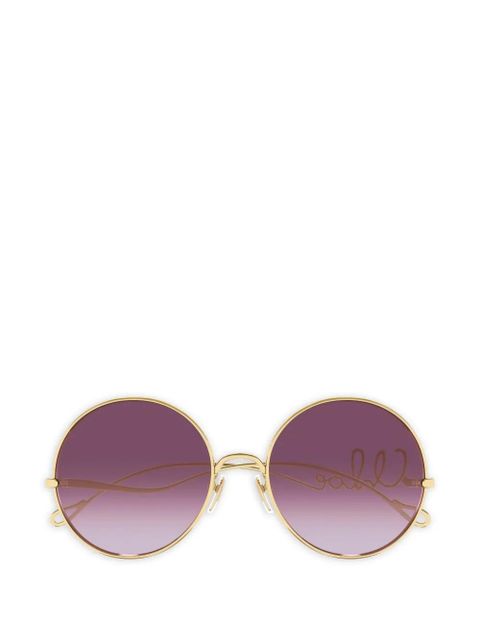 Chloé Eyewear round-frame sunglasses - Gold - zdjęcie produktu nr 1