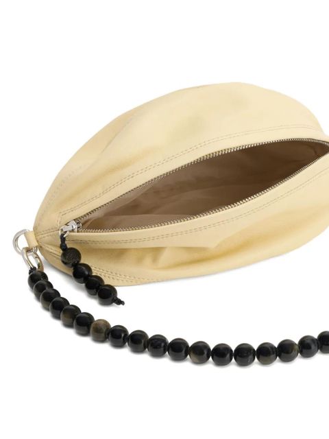 LEMAIRE Balloon beaded-strap shoulder bag - Yellow - zdjęcie produktu nr 2