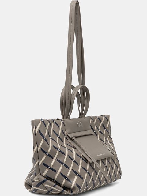 Armani Exchange torebka kolor beżowy XW001538 AF17255 - zdjęcie produktu nr 2