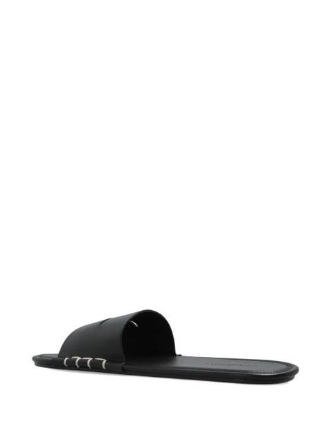 JW Anderson penny-slot sandals - Black