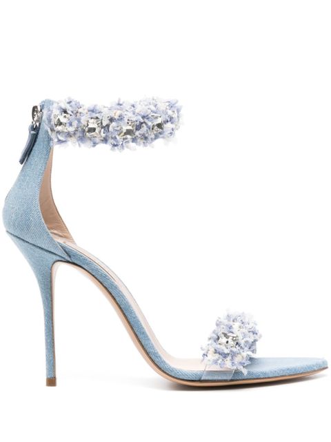 Casadei Elsa 100mm sandals - Blue - zdjęcie produktu nr 1