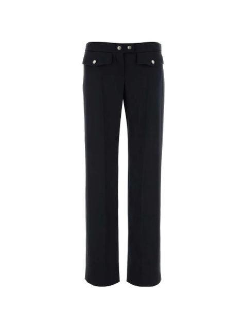 Alexander McQueen button trousers - Blue - zdjęcie produktu nr 1