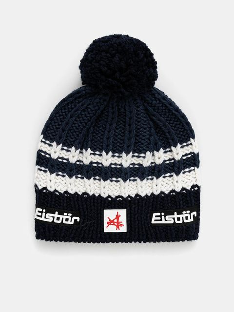 Eisbar czapka z dodatkiem wełny Kova Pompon MÜ SA kolor granatowy E33154 - zdjęcie produktu nr 1