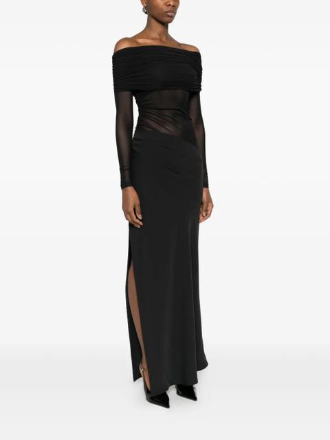 Eleh draped dress - Black