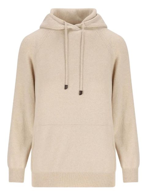 Loro Piana cashmere hoodie - Neutrals - zdjęcie produktu nr 1