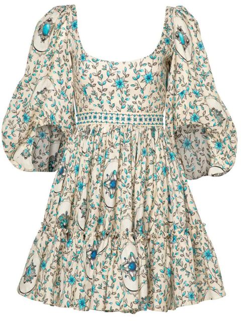 Agua By Agua Bendita Delirio Platero mini dress - Neutrals - zdjęcie produktu nr 1