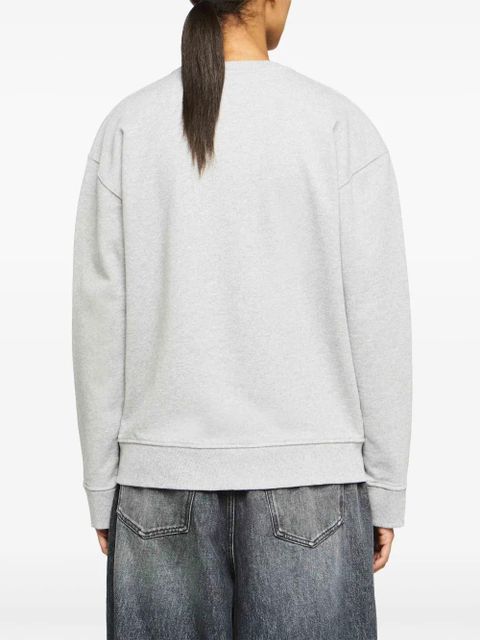 JW Anderson logo-embroidered sweatshirt - Grey