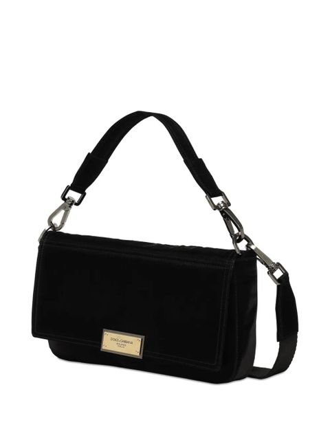 Dolce & Gabbana logo-plaque shoulder bag - Black - zdjęcie produktu nr 2