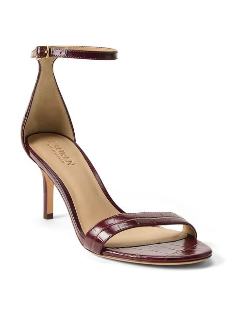 Lauren Ralph Lauren szpilki skórzane Allie Mid - zdjęcie produktu nr 1