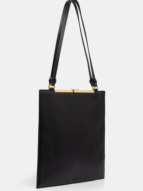 AERON torebka skórzana kolor czarny BG164919 - zdjęcie produktu nr 2