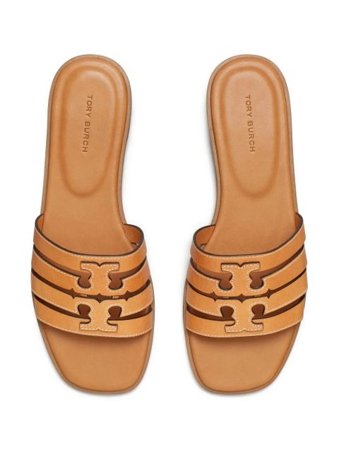 Tory Burch Ines cage slides - Brown