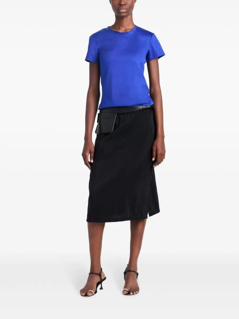 Proenza Schouler Maren organic cotton T-shirt - Blue