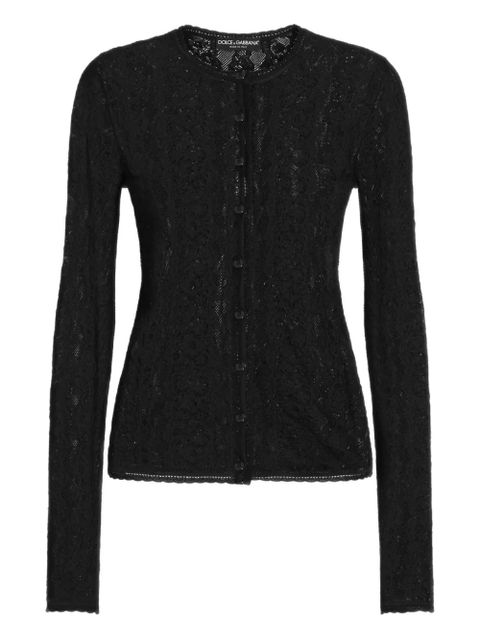 Dolce & Gabbana lace cardigan - Black - zdjęcie produktu nr 1