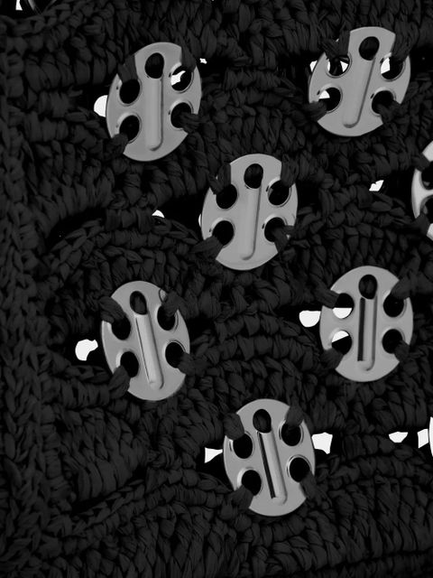 Rabanne Sparkle shoulder bag - Black