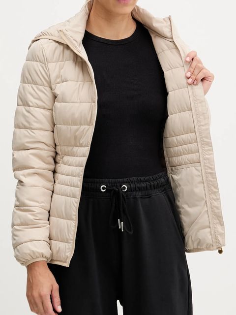 EA7 Emporio Armani kurtka kolor beżowy przejściowa TNF8Z.8NTB23