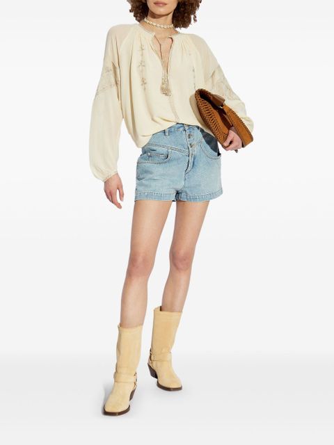ISABEL MARANT Oris blouse - Neutrals