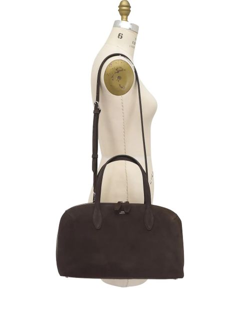TOTEME medium Day suede tote bag - Brown - zdjęcie produktu nr 1