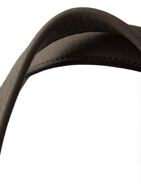 Prada large leather tote bag - Grey