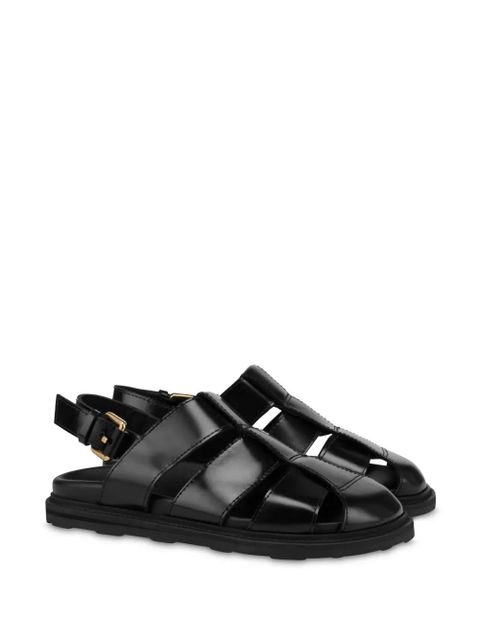 Moschino caged sandals - Black - zdjęcie produktu nr 2