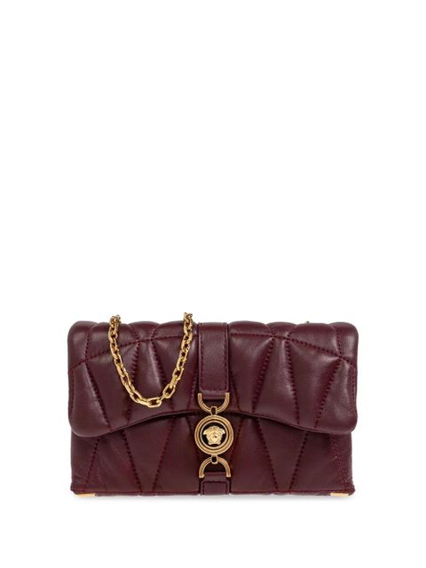 Versace Kleio quilted mini bag - Red - zdjęcie produktu nr 1