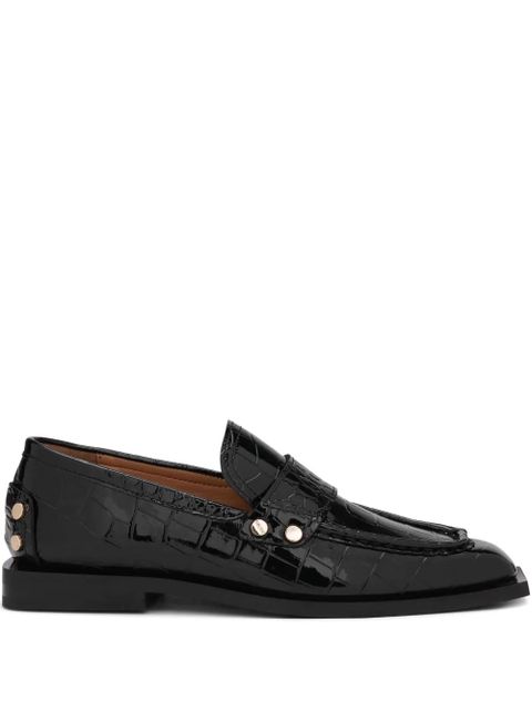 GANNI square-toe loafers - Black - zdjęcie produktu nr 1