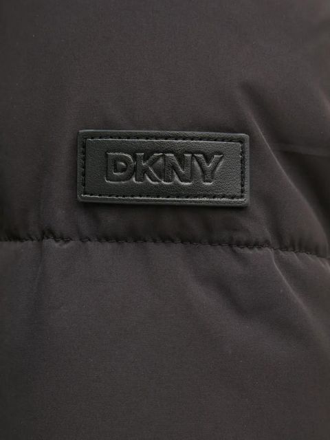 Dkny kurtka damska kolor czarny zimowa DLEMPU97