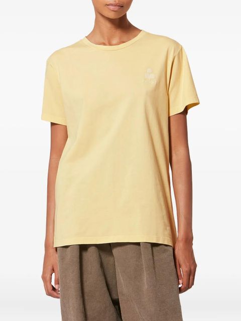 MARANT ÉTOILE Aby crew-neck T-shirt - Yellow
