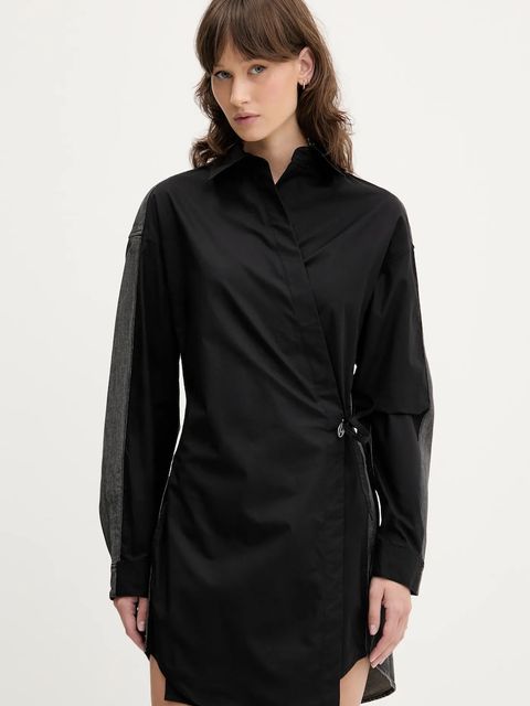 Diesel sukienka bawełniana D-ELPHI-DEN DRESS - zdjęcie produktu nr 1