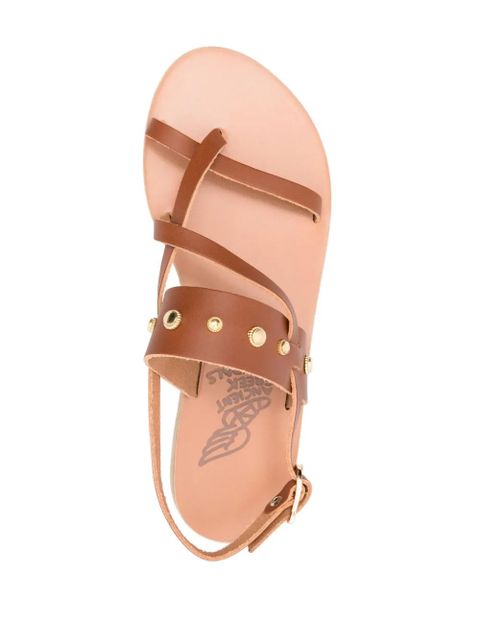 Ancient Greek Sandals Alethea Bee leather sandals - Brown