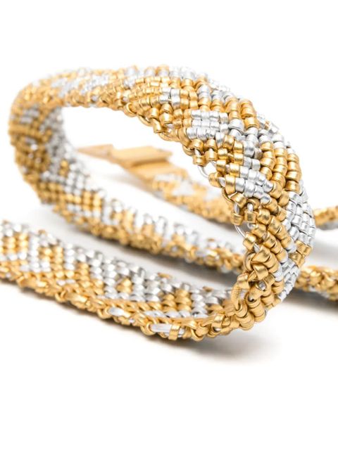 Zadig&Voltaire La Cecilia leather belt - Gold - zdjęcie produktu nr 2