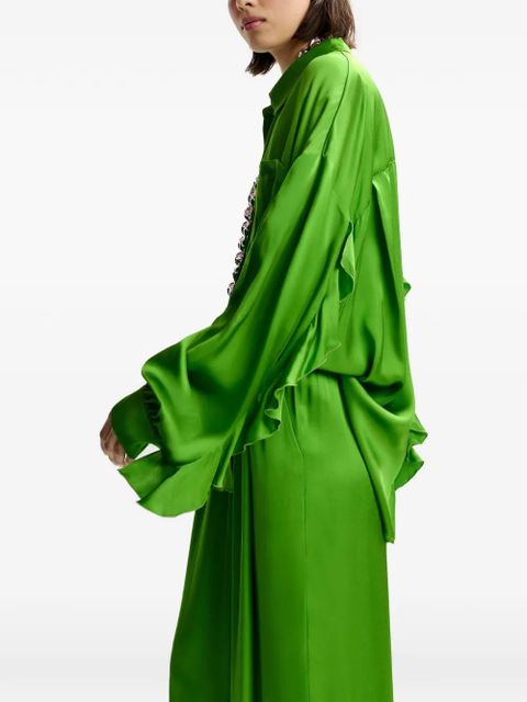 Essentiel Antwerp chest-pocket shirt - Green