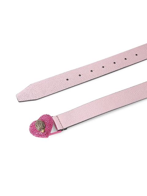 Kurt Geiger London pasek skórzany dwustronny damski kolor różowy 5411298109 - zdjęcie produktu nr 2