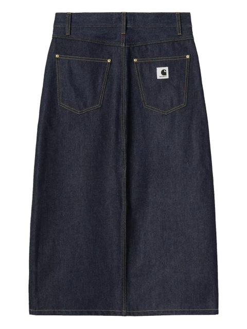 Carhartt WIP Brandon front-slit skirt - Blue - zdjęcie produktu nr 2