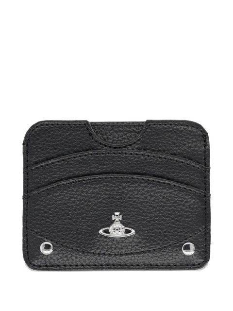 Vivienne Westwood Orb-plaque card holder - Black - zdjęcie produktu nr 1