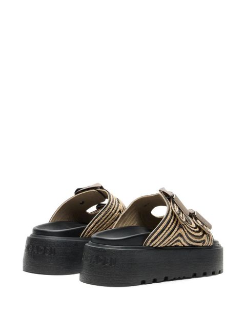 Casadei Birki platform sandals - Neutrals