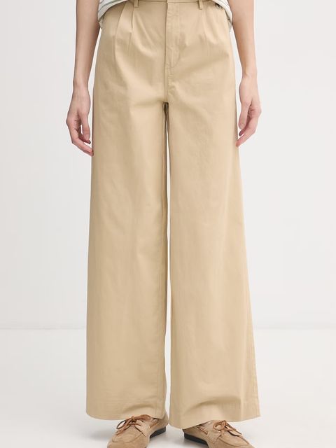 U.S. Polo Assn. spodnie damskie z bawełną FULL LENGTH WIDE LEG - zdjęcie produktu nr 2