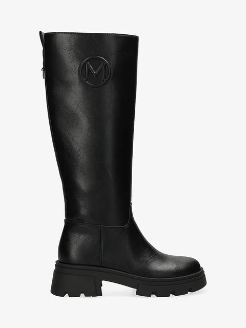 Mexx kozaki MAIANA RIVER damskie kolor czarny na płaskim obcasie MI001802753W - zdjęcie produktu nr 1